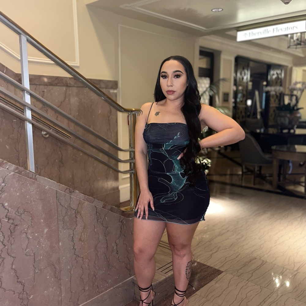 Fashion Nova
Trinity Mesh Mini Dress
Size Medium
Worn once!